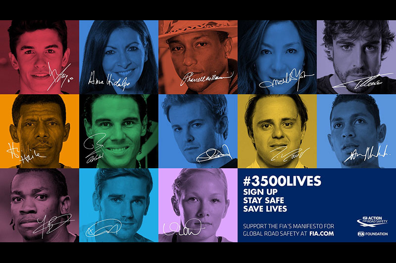 12. FIA #3500LIVES Campaign at the 24th WSJ